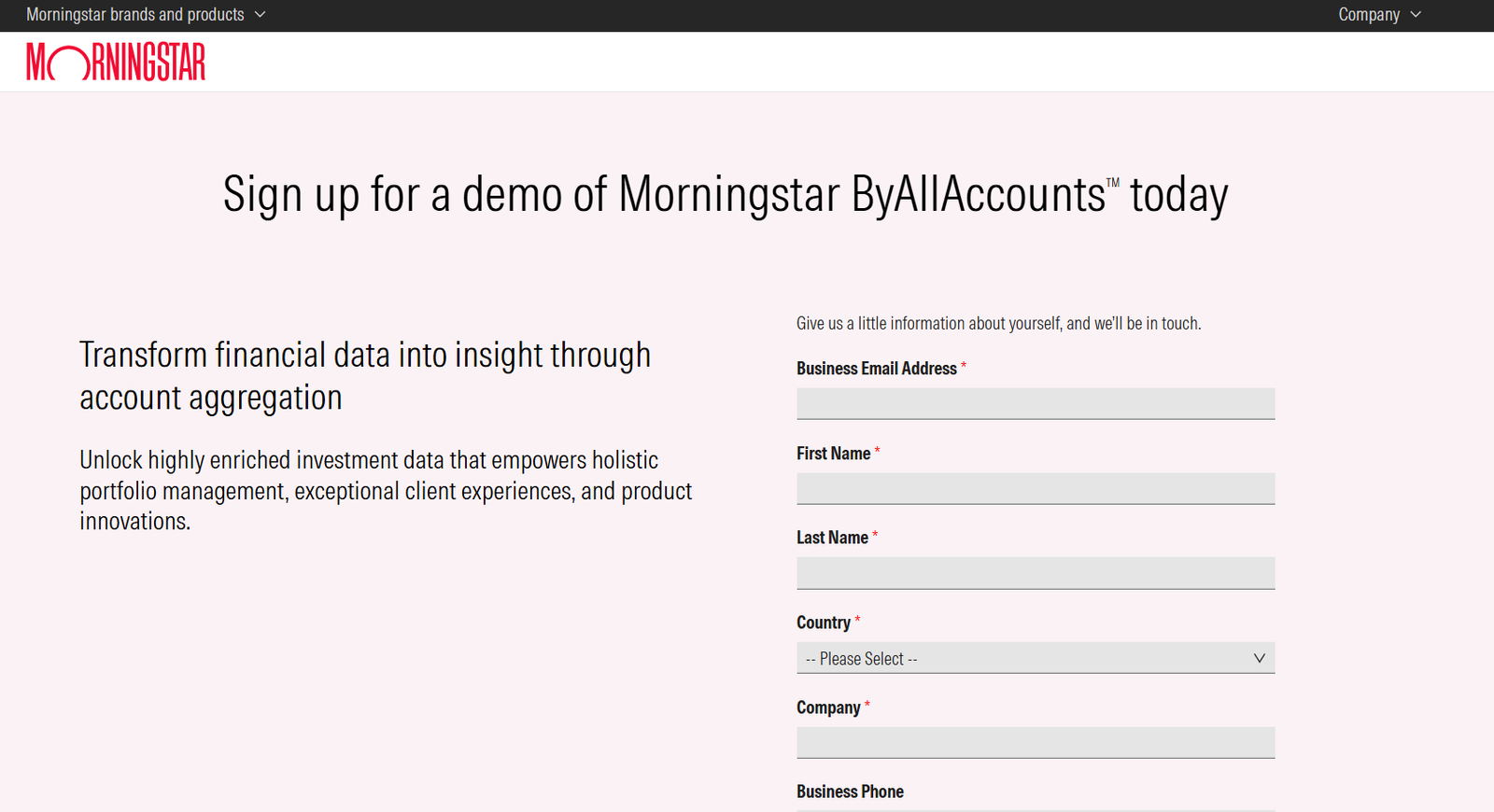 Morningstar ByAllAccounts