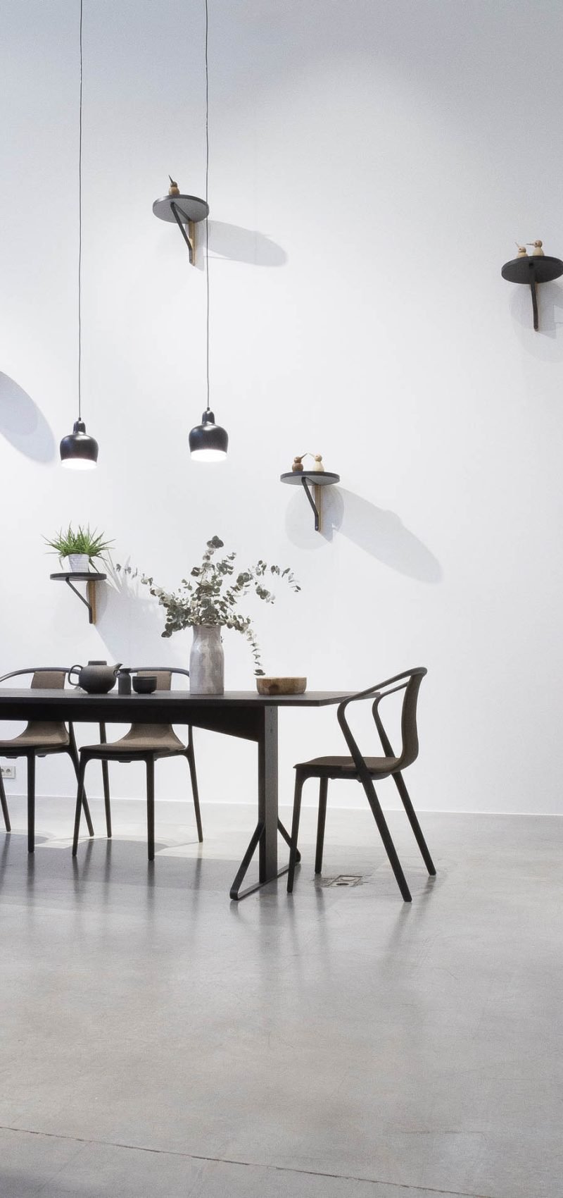 a beautiful table and chairs for investment advisors